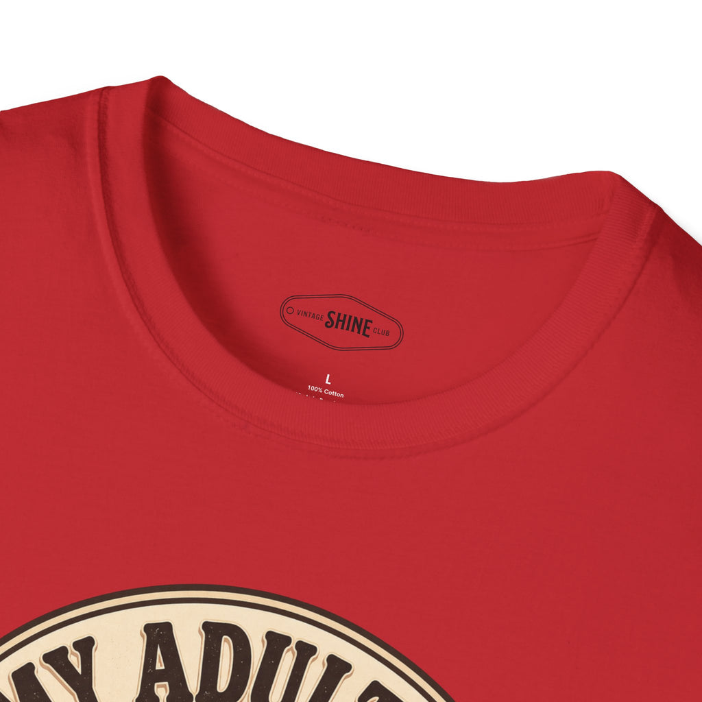 My Adulting Is Managed by Caffeine T-Shirt Vintage Design