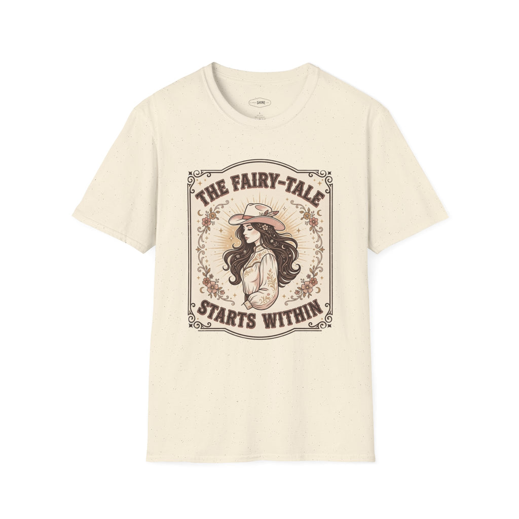 The Fairy-Tale Starts Within T-Shirt Vintage Design