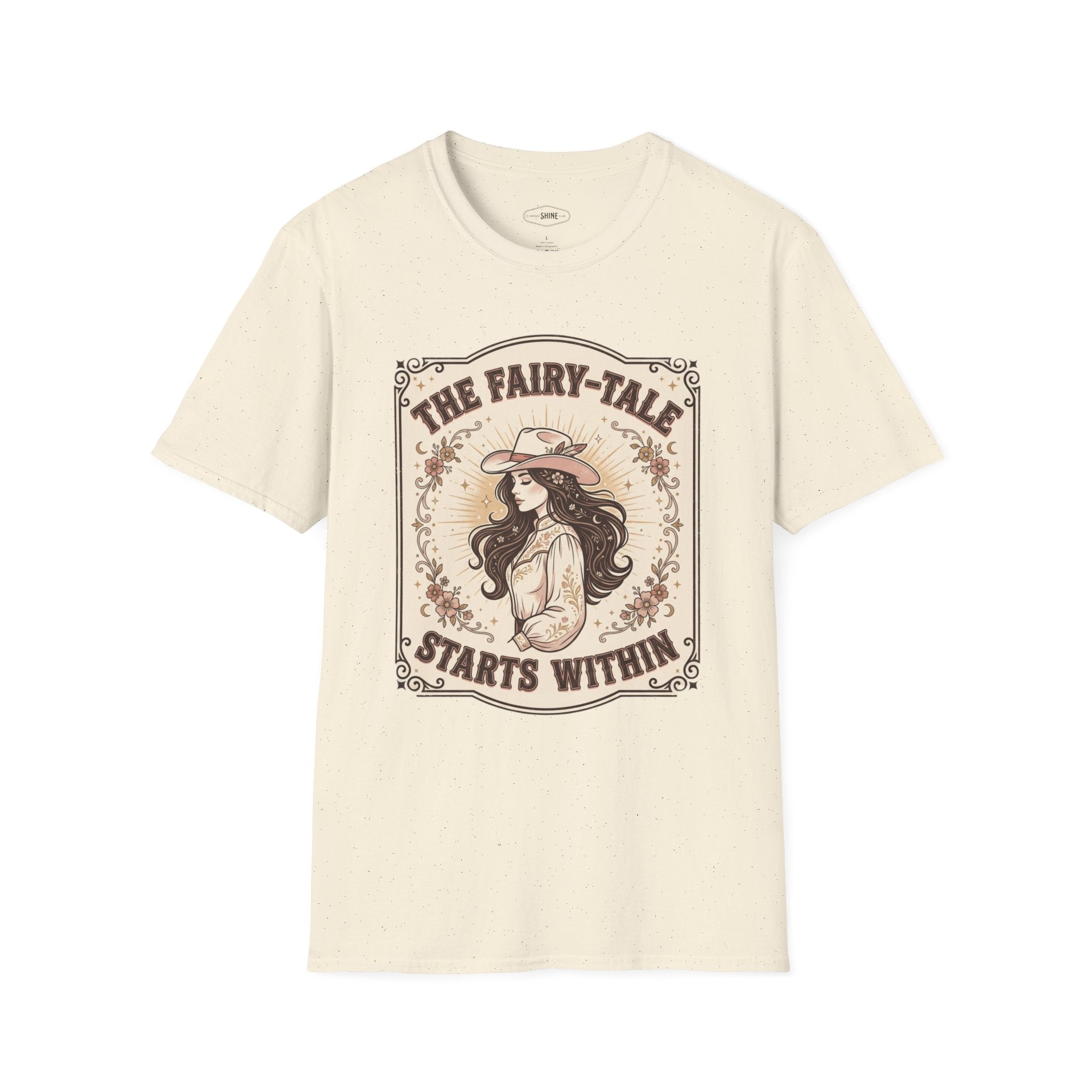 The Fairy-Tale Starts Within T-Shirt Vintage Design