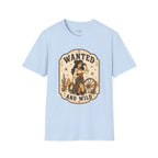 Wanted and Wild T-Shirt Vintage Design