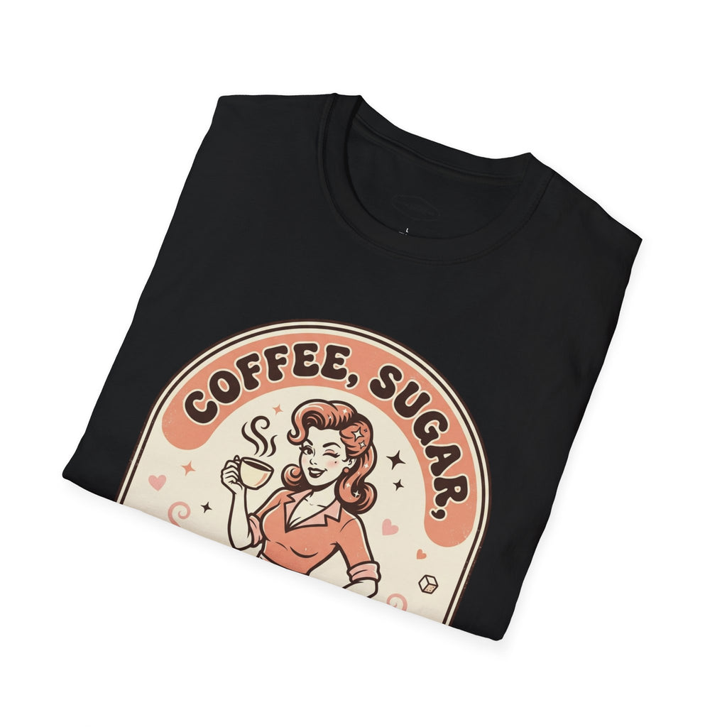 Coffee, Sugar & Trouble T-Shirt Vintage Design