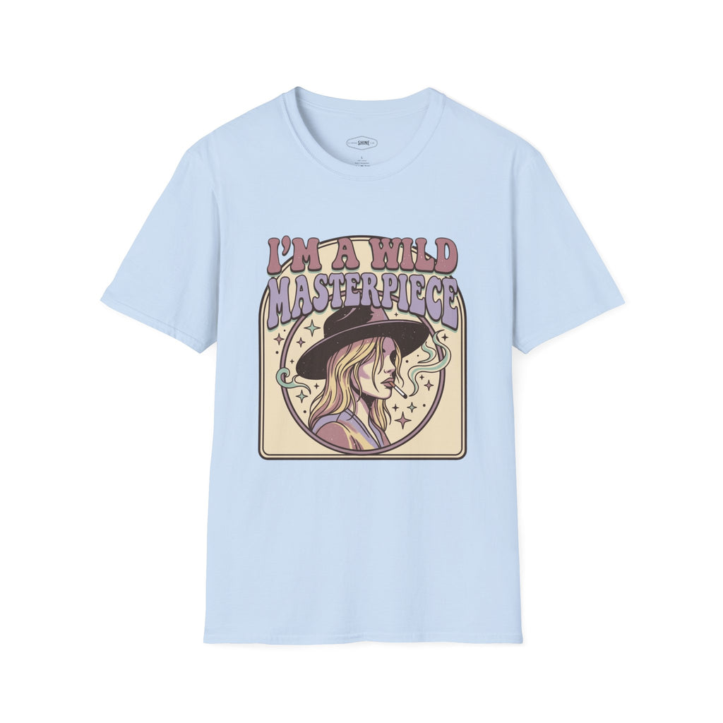 I'm a Wild Masterpiece T-Shirt Vintage Design