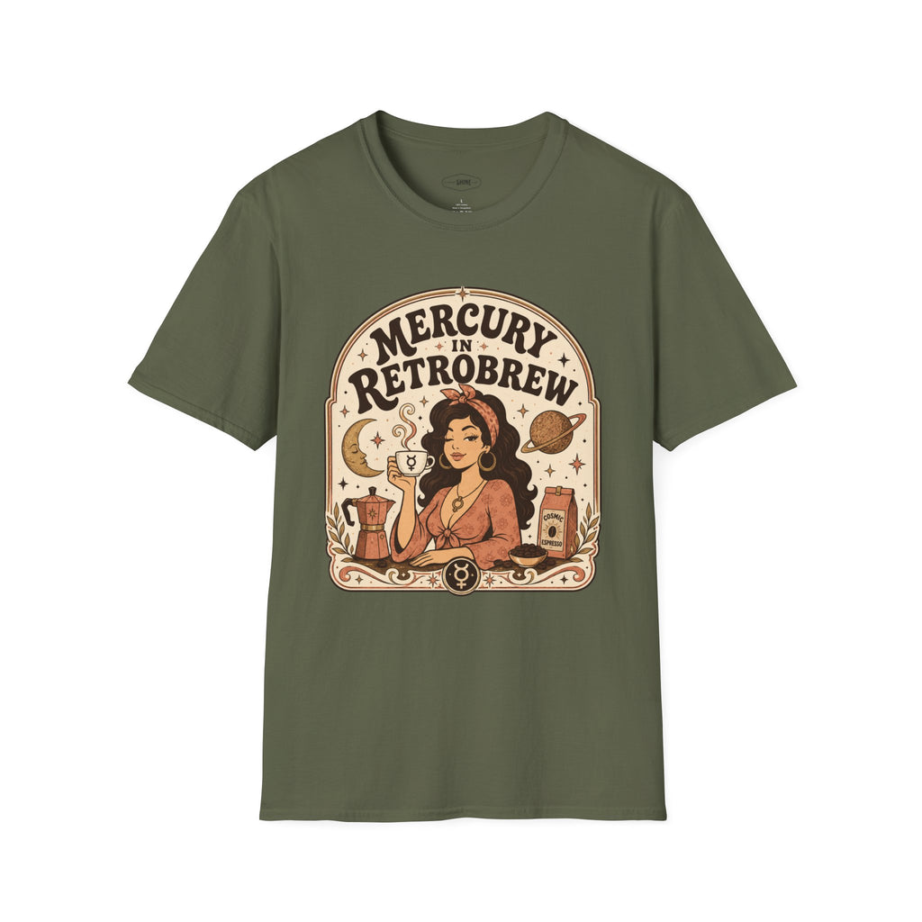 Mercury in Retrobrew T-Shirt Vintage Design