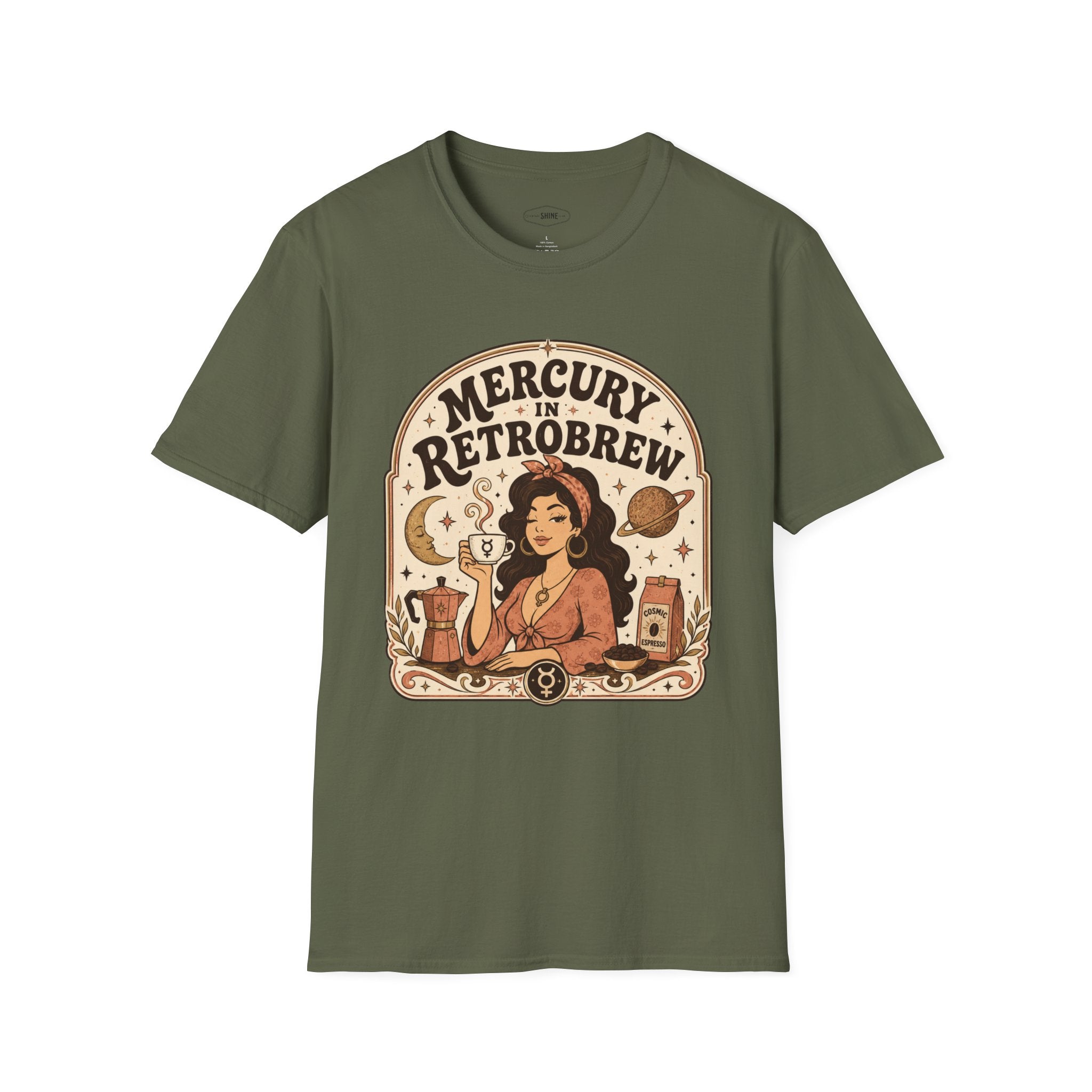 Mercury in Retrobrew T-Shirt Vintage Design