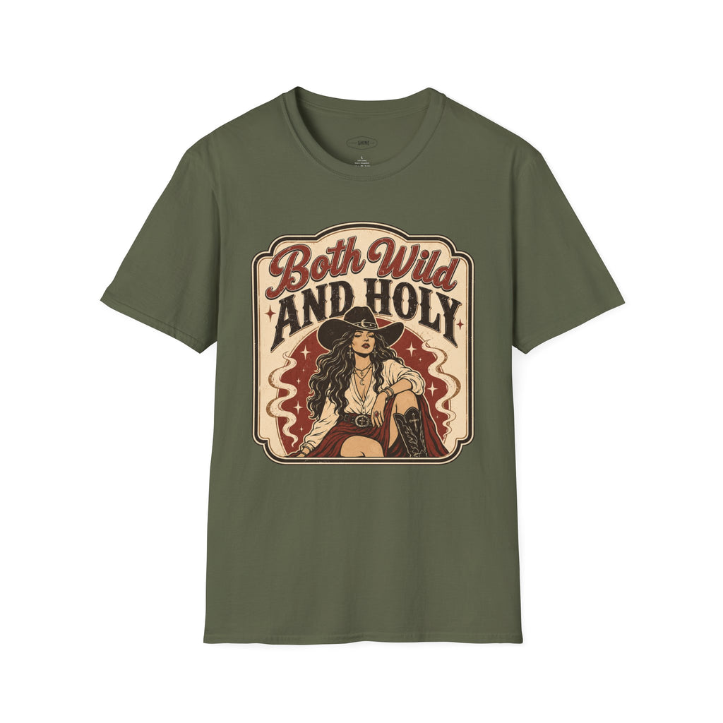 Both Wild and Holy T-Shirt Vintage Design