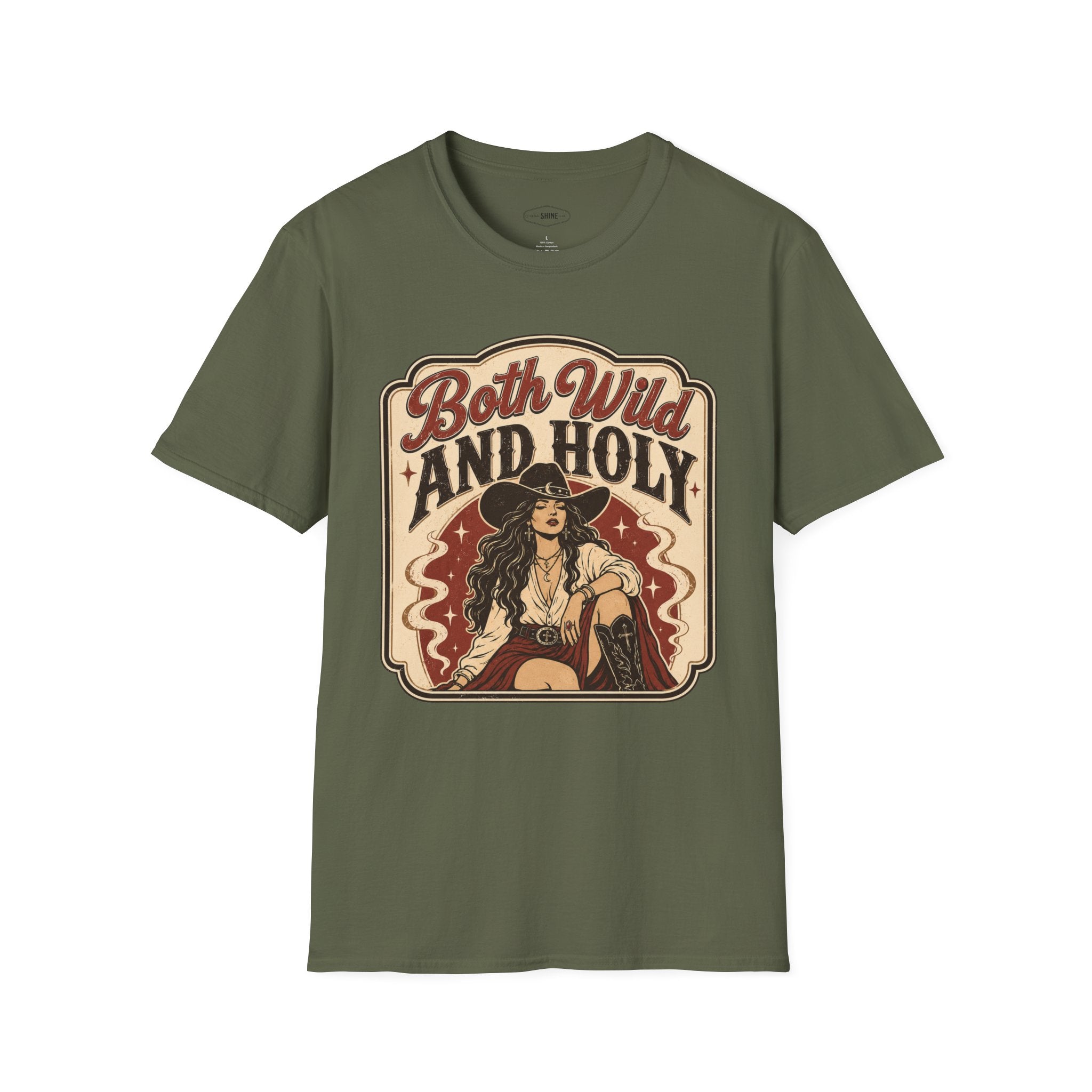 Both Wild and Holy T-Shirt Vintage Design