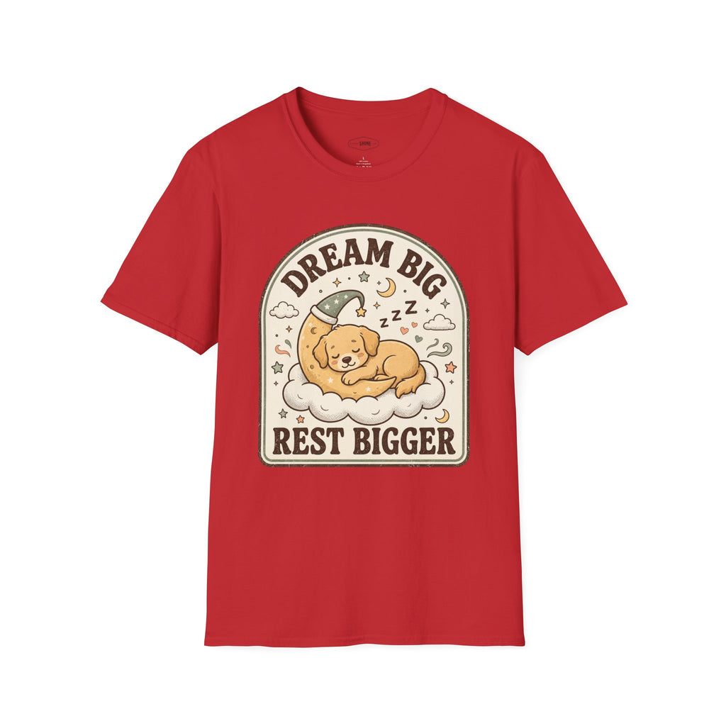 Dream Big Rest Bigger T-Shirt Vintage Design