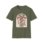 Hot for Caffeine T-Shirt Vintage Design