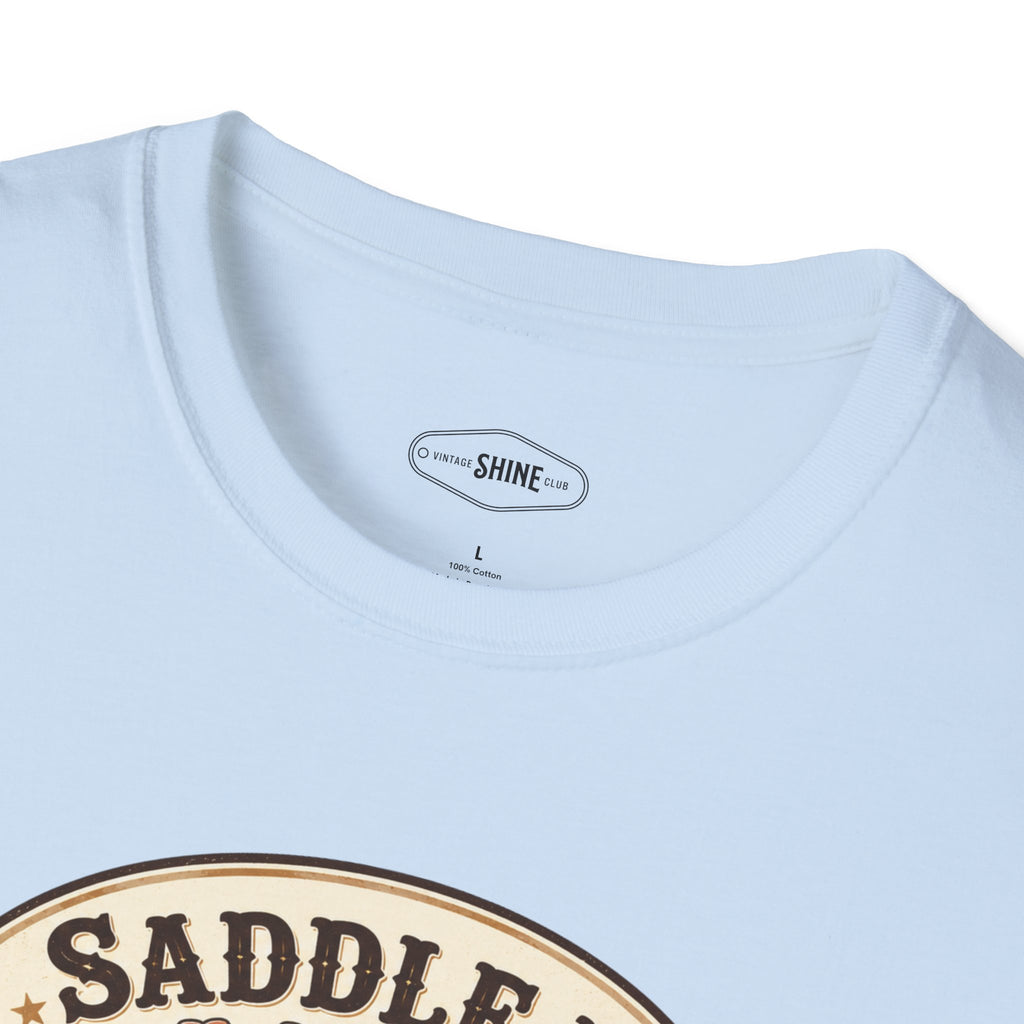 Saddle Up Darlin’ I Ride Hard T-Shirt Vintage Design