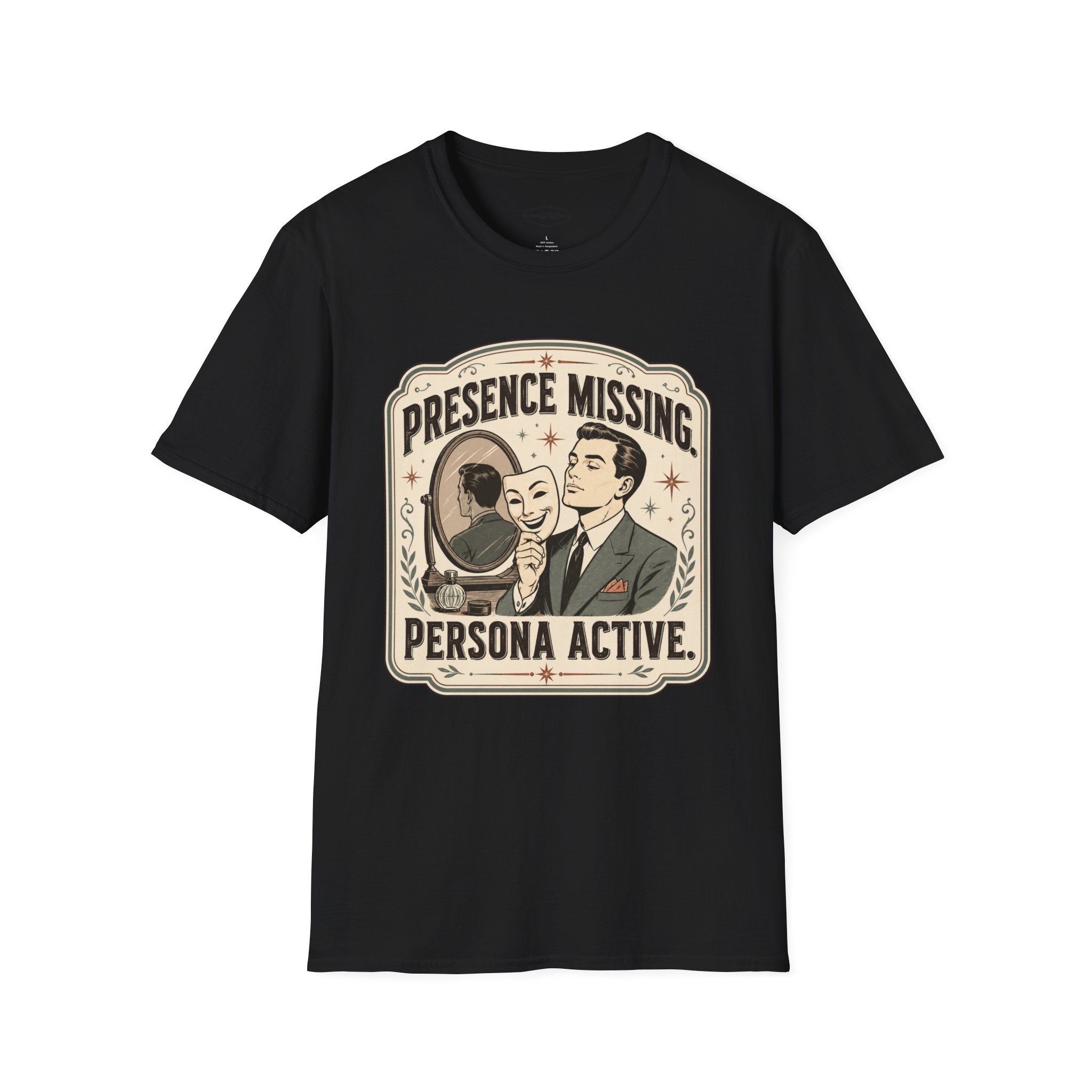 Presence Missing Persona Active T-Shirt Vintage Design