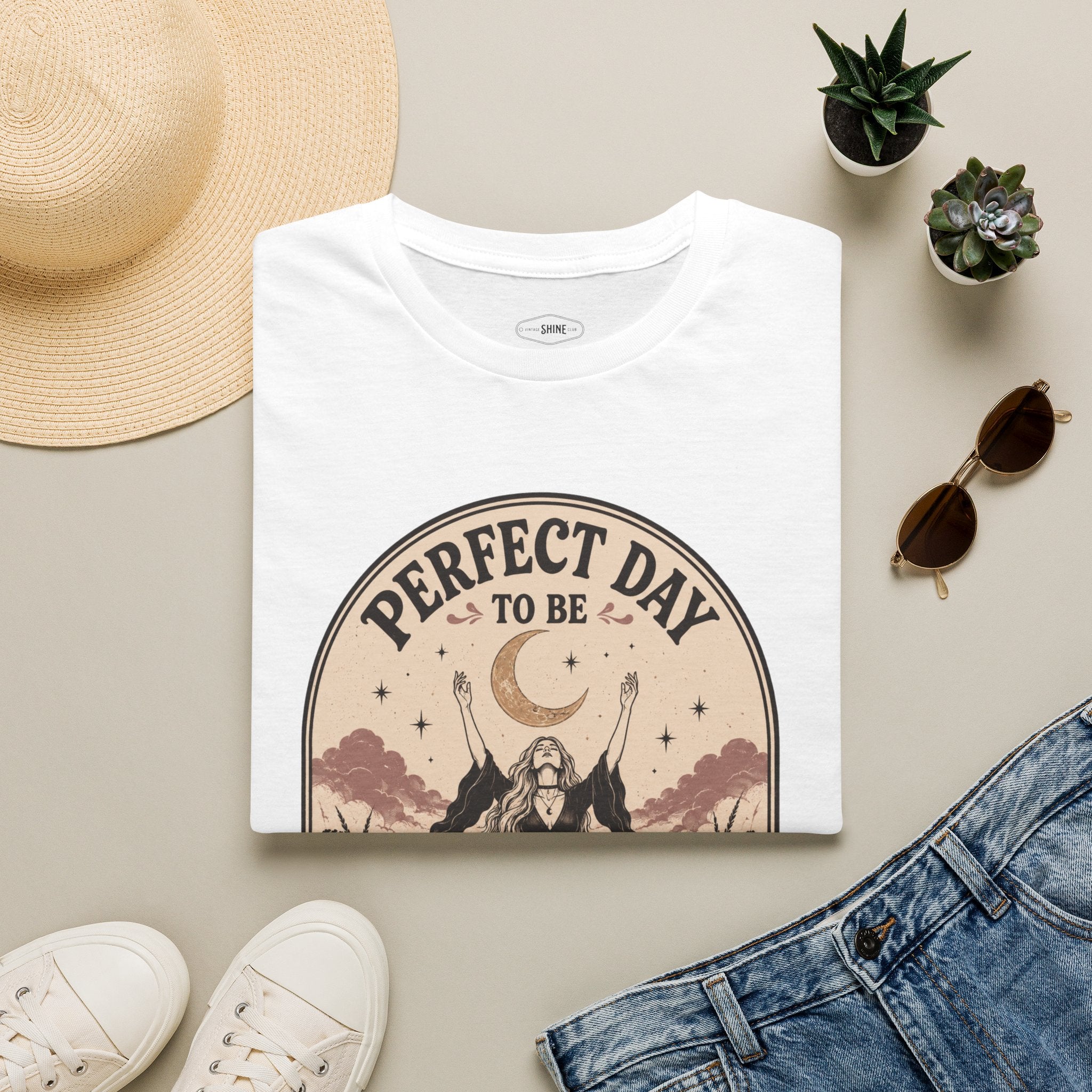 Perfect Day to Be Complete Chaos T-Shirt Vintage Design
