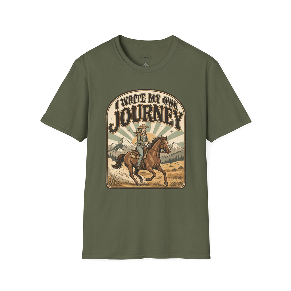 I Write My Own Journey T-Shirt Vintage Design