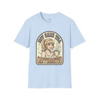 Not Sane Till Caffeinated T-Shirt Vintage Design