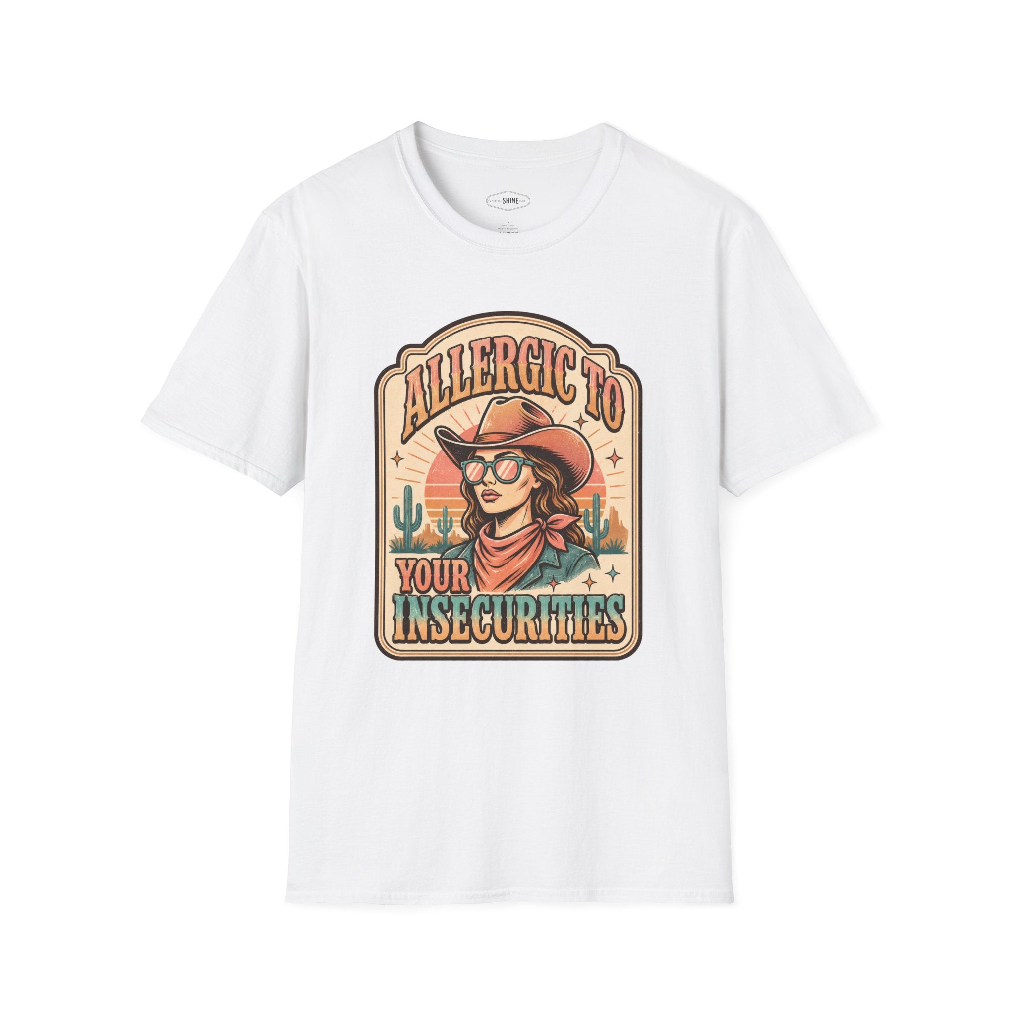 Allergic to Your Insecurities T-Shirt Vintage Design