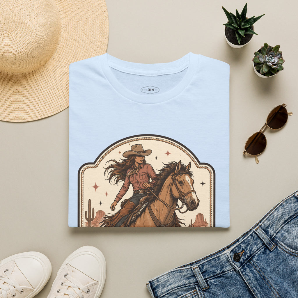 Cowgirls Like It Offroad T-Shirt Vintage Design