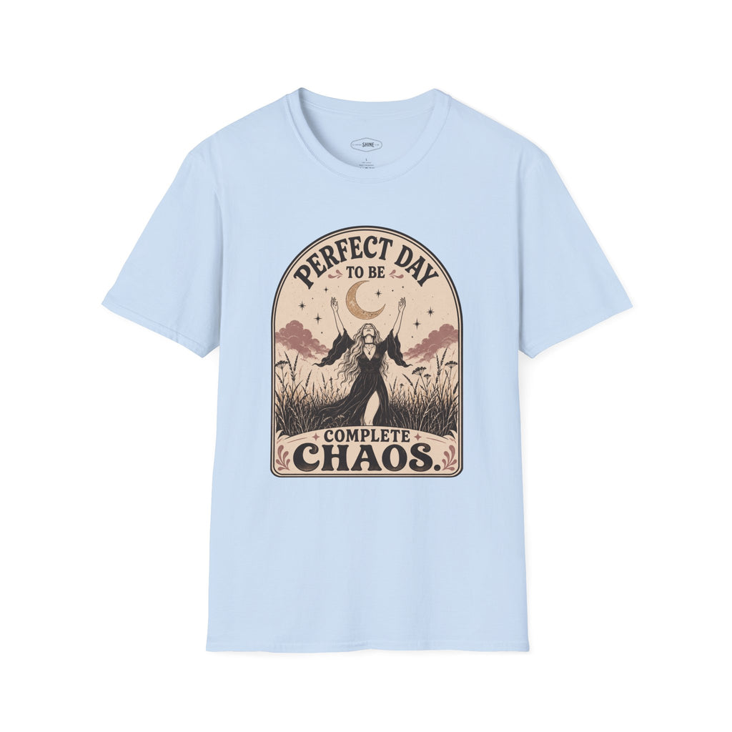 Perfect Day to Be Complete Chaos T-Shirt Vintage Design
