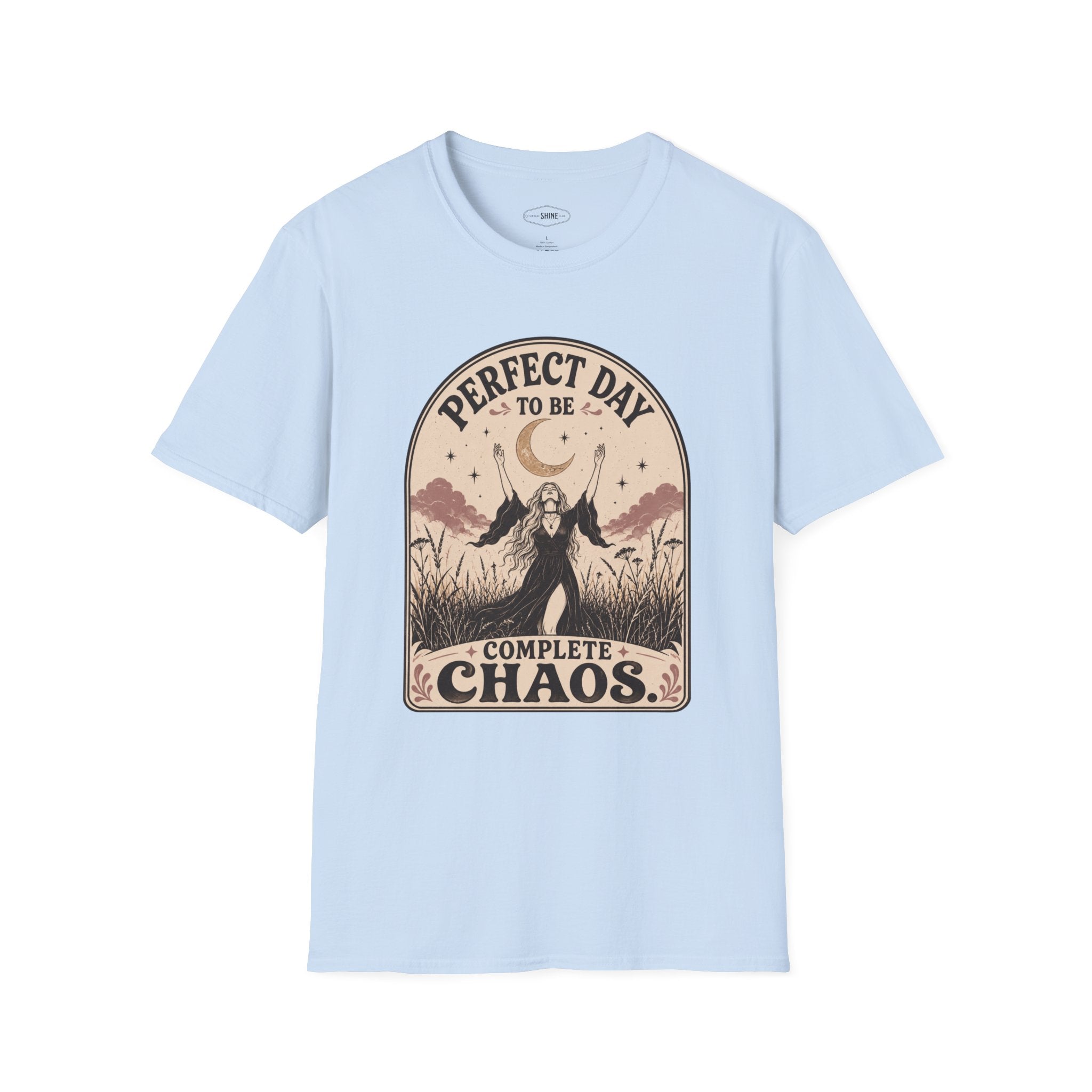 Perfect Day to Be Complete Chaos T-Shirt Vintage Design