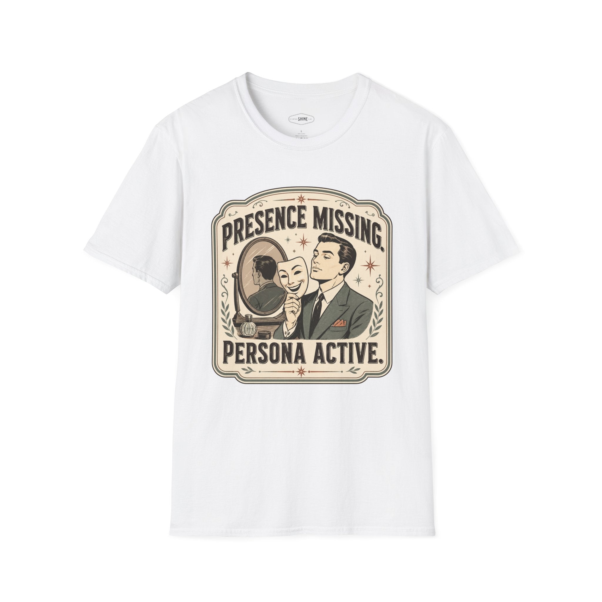 Presence Missing Persona Active T-Shirt Vintage Design