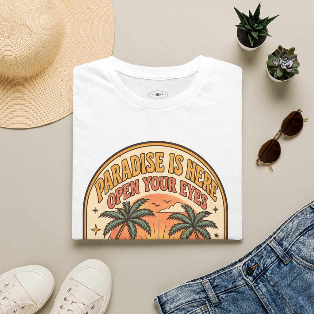 Paradise Is Here T-Shirt Vintage Design
