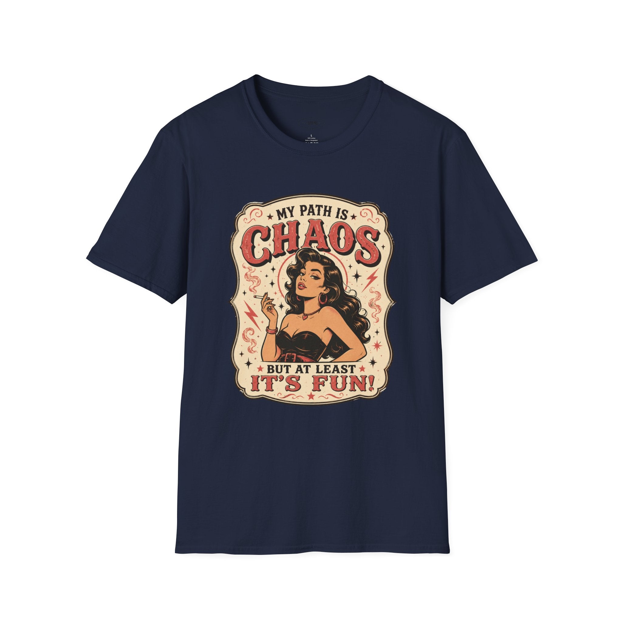 My Path Is Chaos but At Least It's Fun T-Shirt Vintage Design