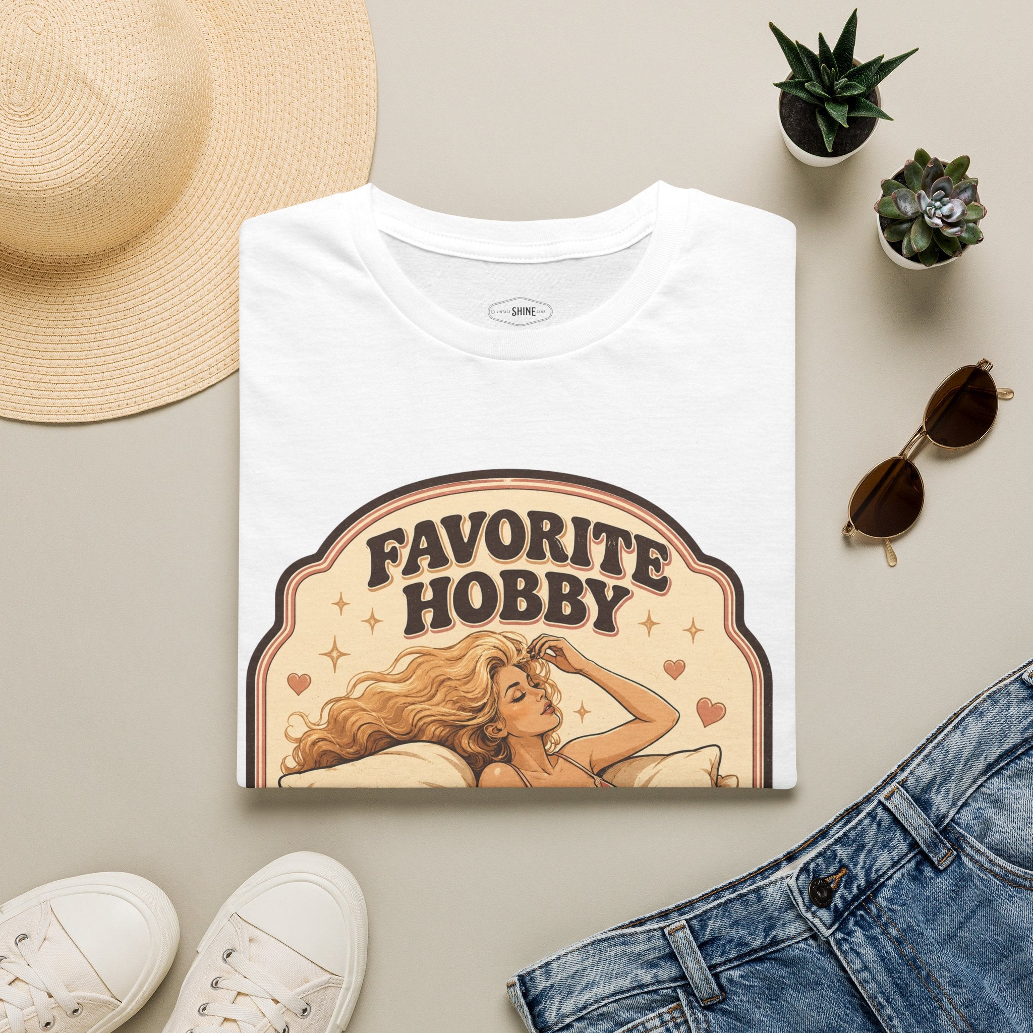 Favorite Hobby: Nothing T-Shirt Vintage Design