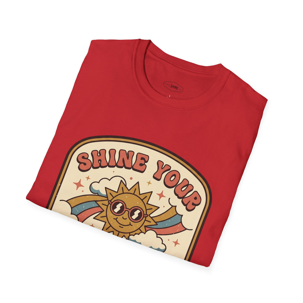 Shine Your Own Way T-Shirt Vintage Design