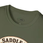 Saddle Up Darlin’ I Ride Hard T-Shirt Vintage Design