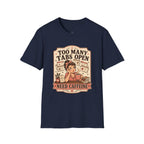 Too Many Tabs Open Need Caffeine T-Shirt Vintage Design