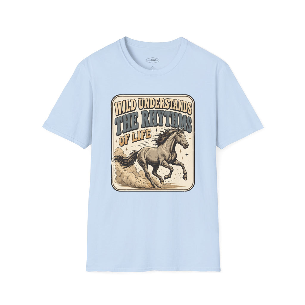 Wild Understands the Rhythms of Life T-Shirt Vintage Design