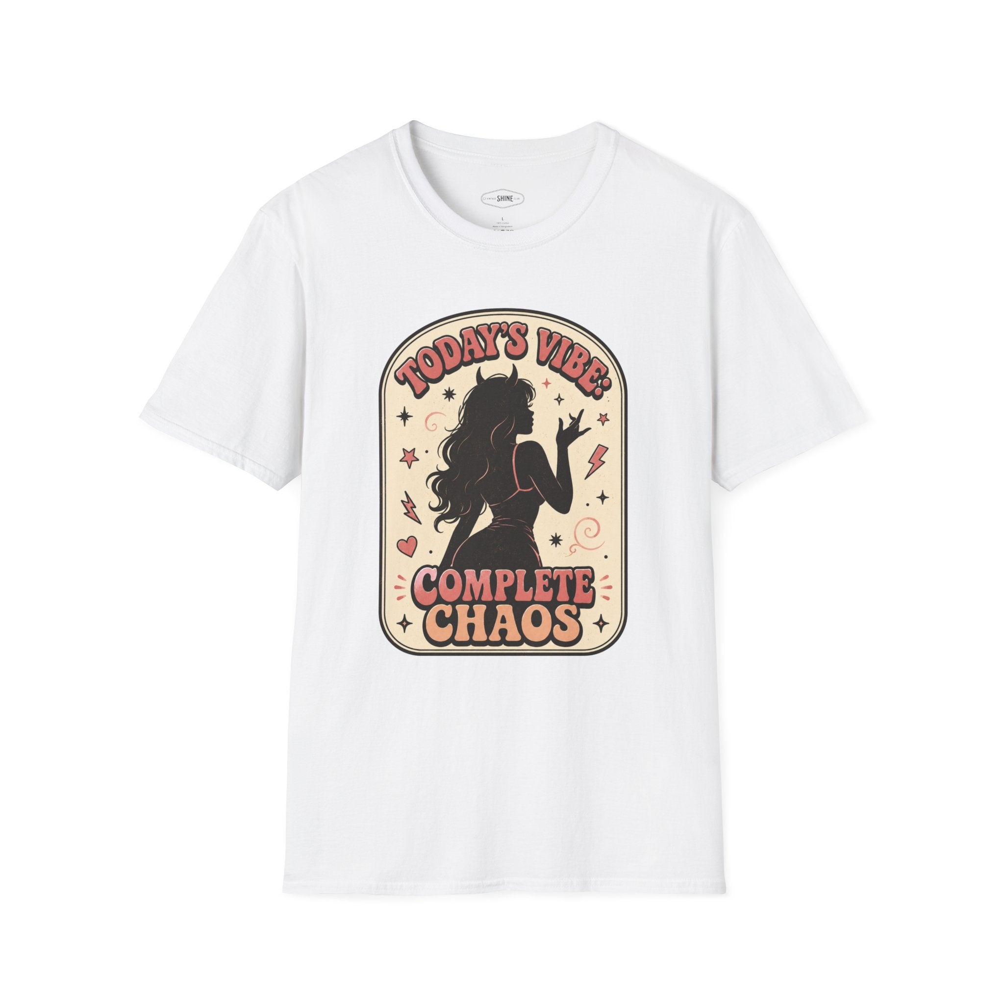 Today's Vibe Complete Chaos T-Shirt Vintage Design