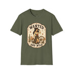 Wanted and Wild T-Shirt Vintage Design