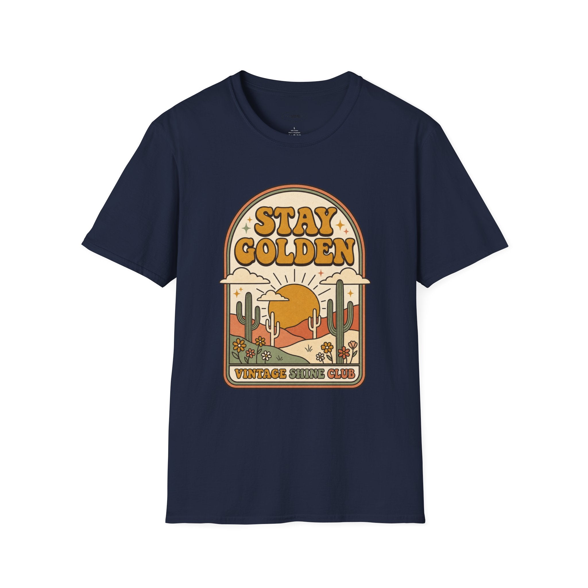 Stay Golden T-Shirt Vintage Design