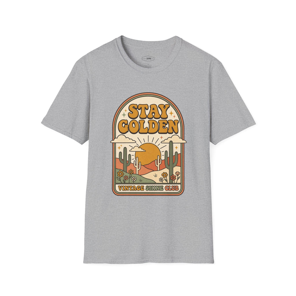 Stay Golden T-Shirt Vintage Design