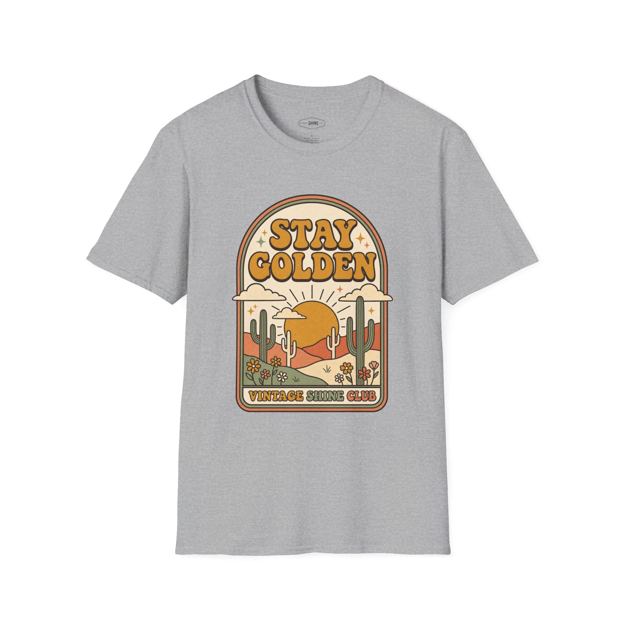 Stay Golden T-Shirt Vintage Design