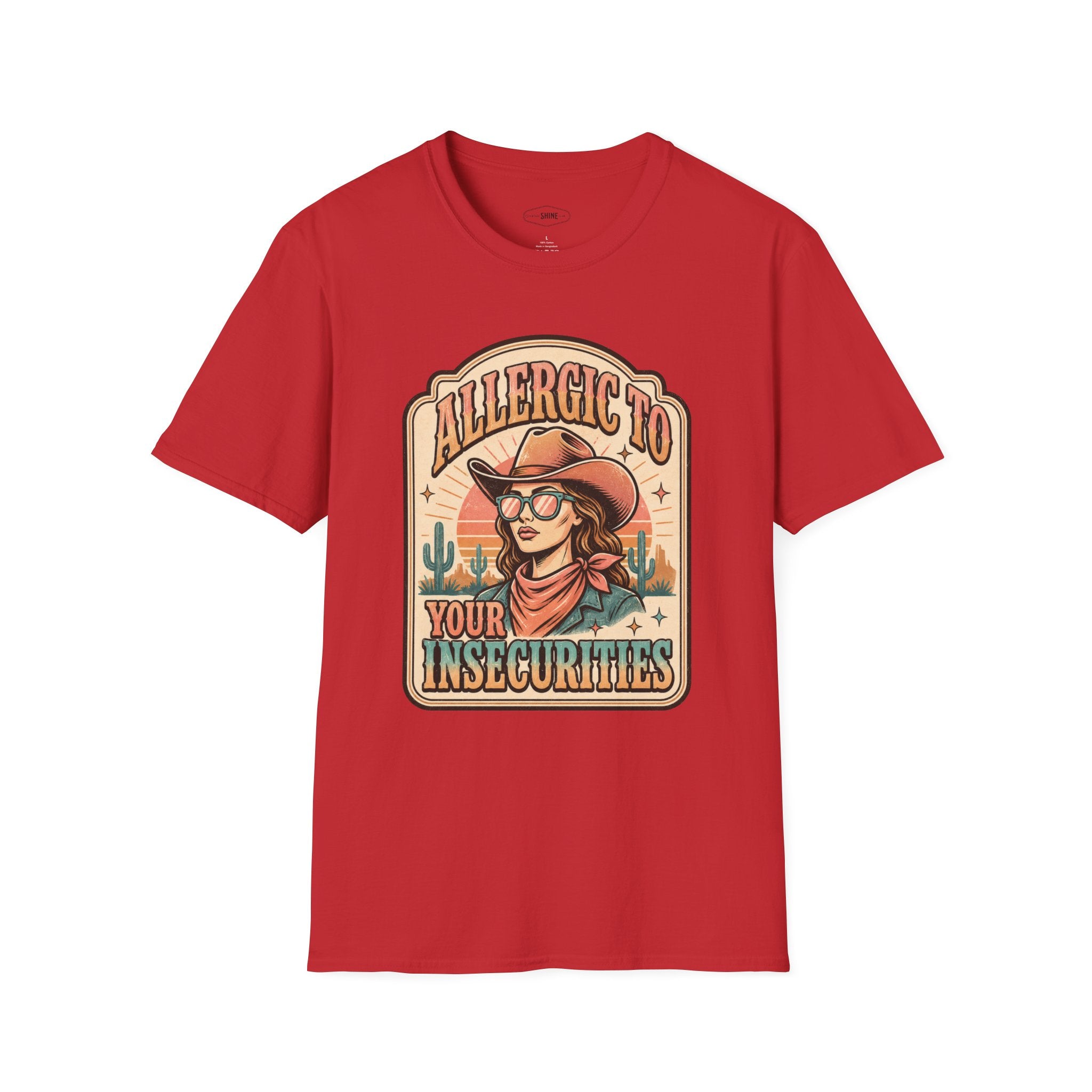 Allergic to Your Insecurities T-Shirt Vintage Design