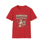 Espresso Makes Me Dangerous T-Shirt Vintage Design