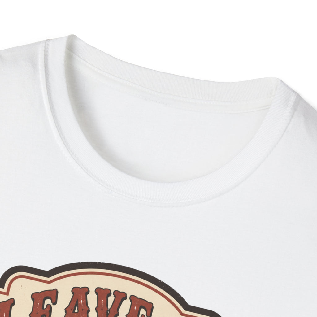 Leave Me Wild T-Shirt Vintage Design
