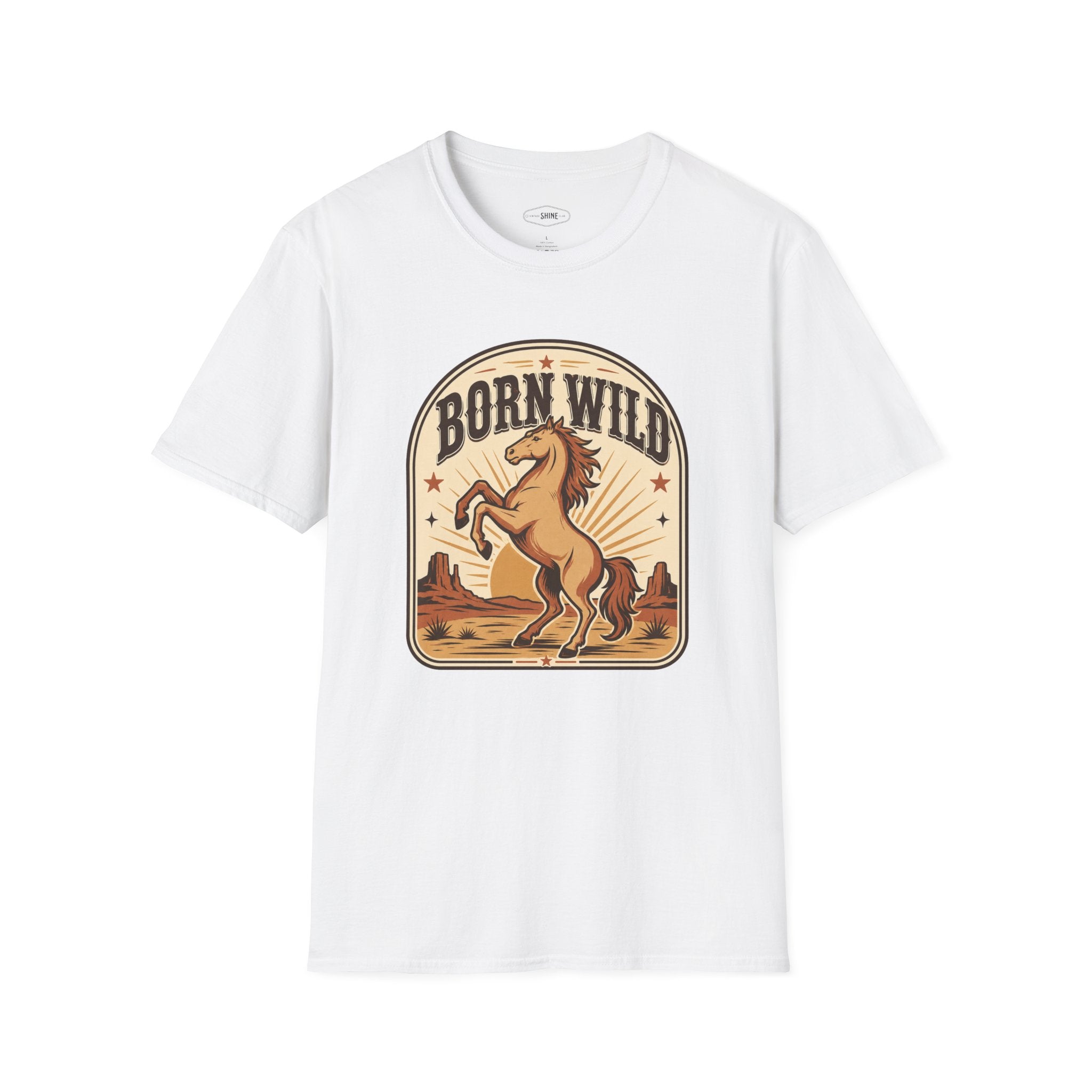 Born Wild T-Shirt Vintage Design