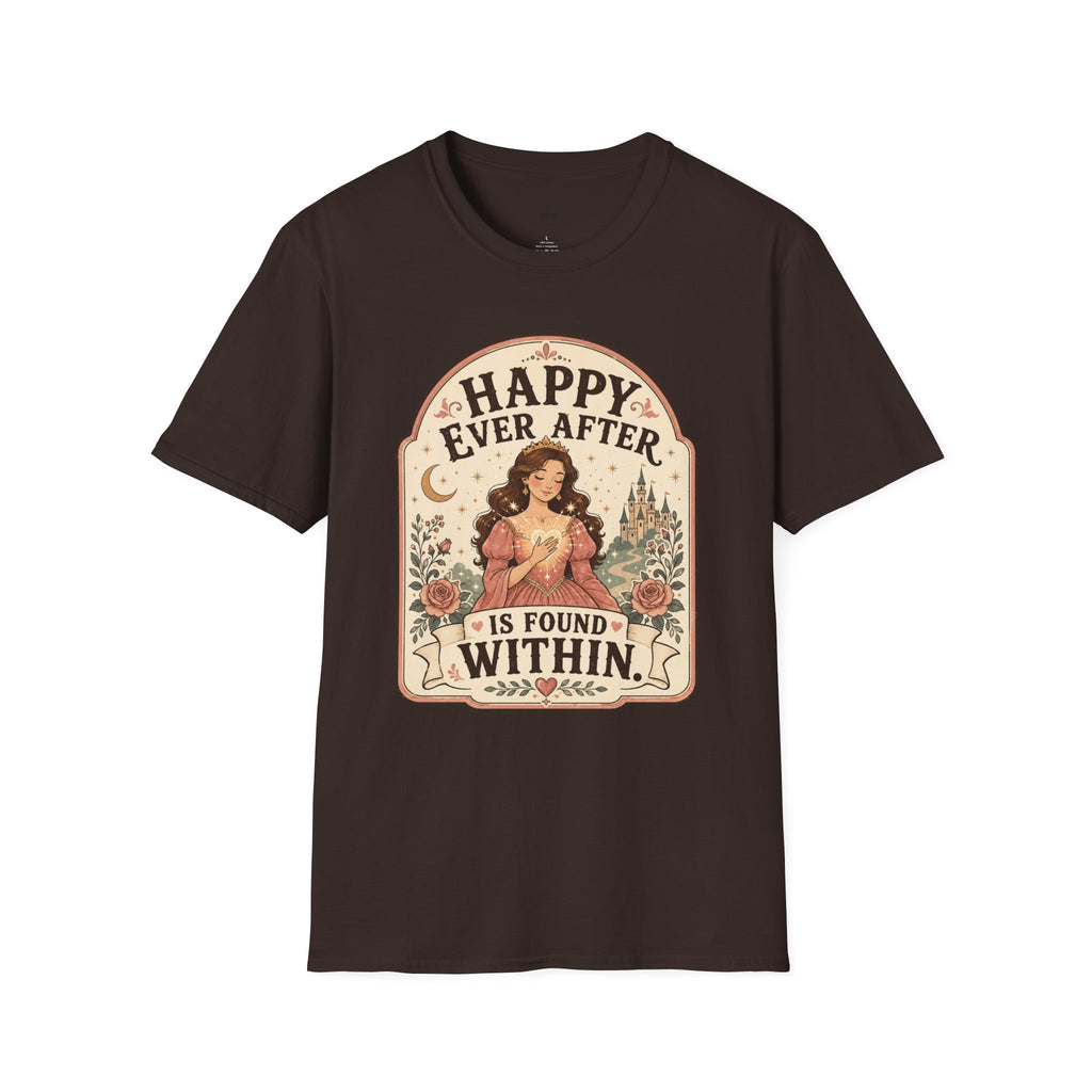Happy Ever After Is Found Within T-Shirt Vintage Design