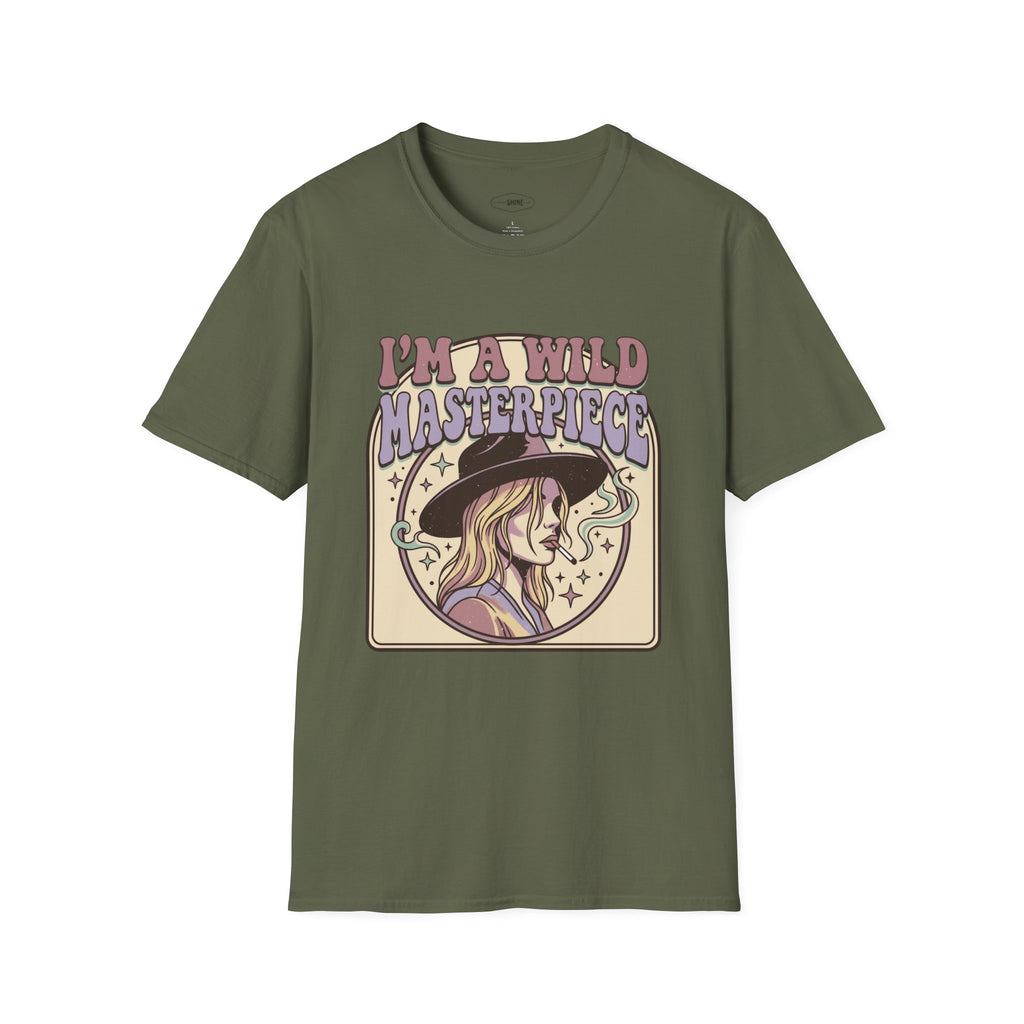I'm a Wild Masterpiece T-Shirt Vintage Design