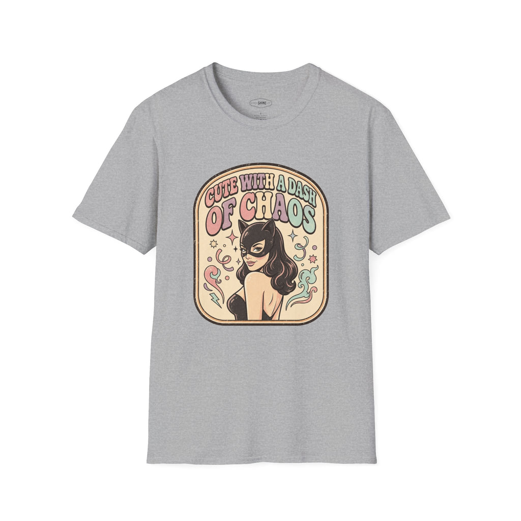 Cute with a Dash of Chaos T-Shirt Vintage Design