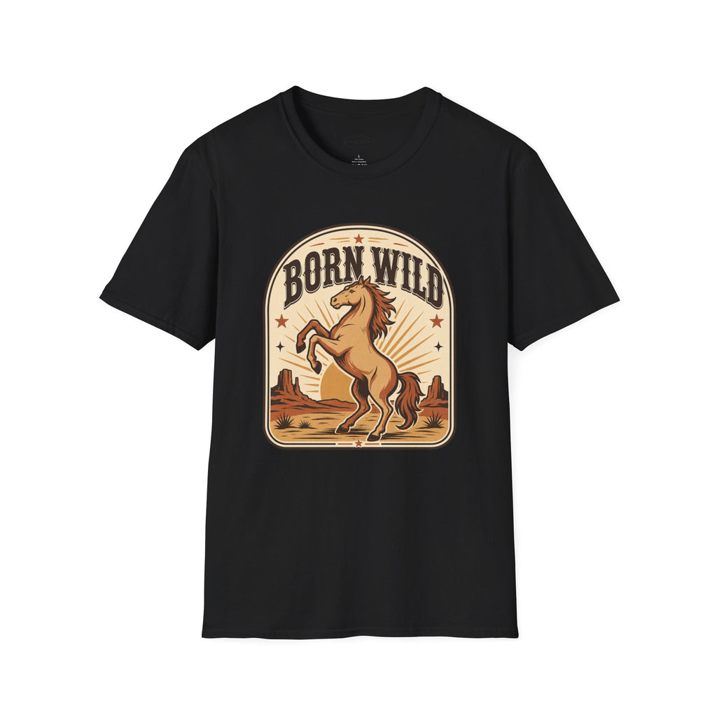 Born Wild T-Shirt Vintage Design