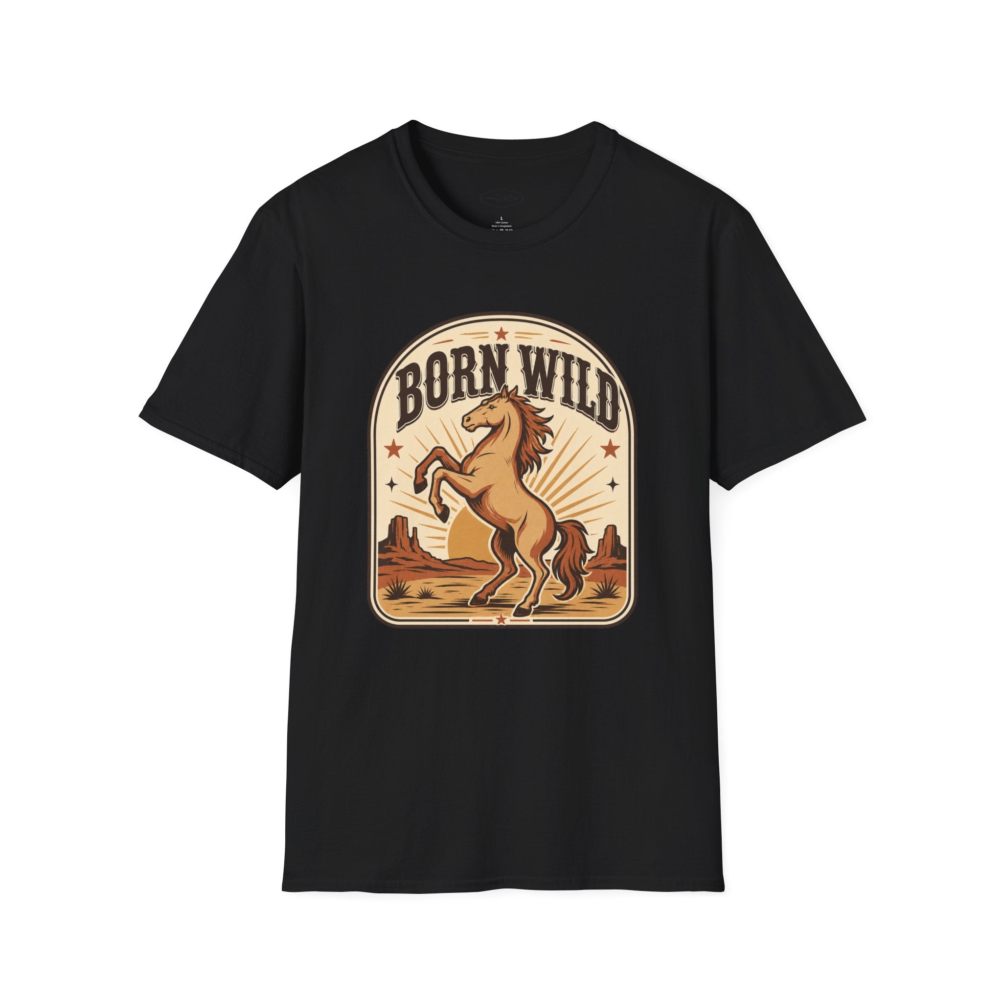 Born Wild T-Shirt Vintage Design