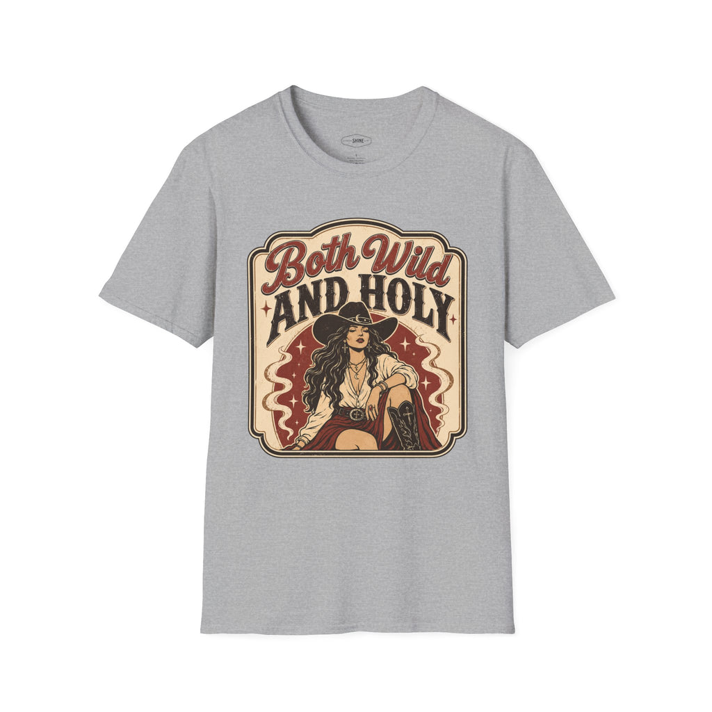 Both Wild and Holy T-Shirt Vintage Design