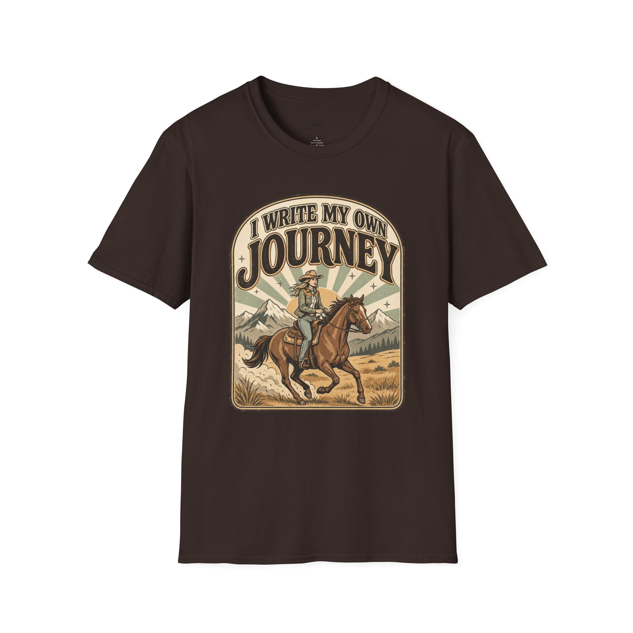 I Write My Own Journey T-Shirt Vintage Design