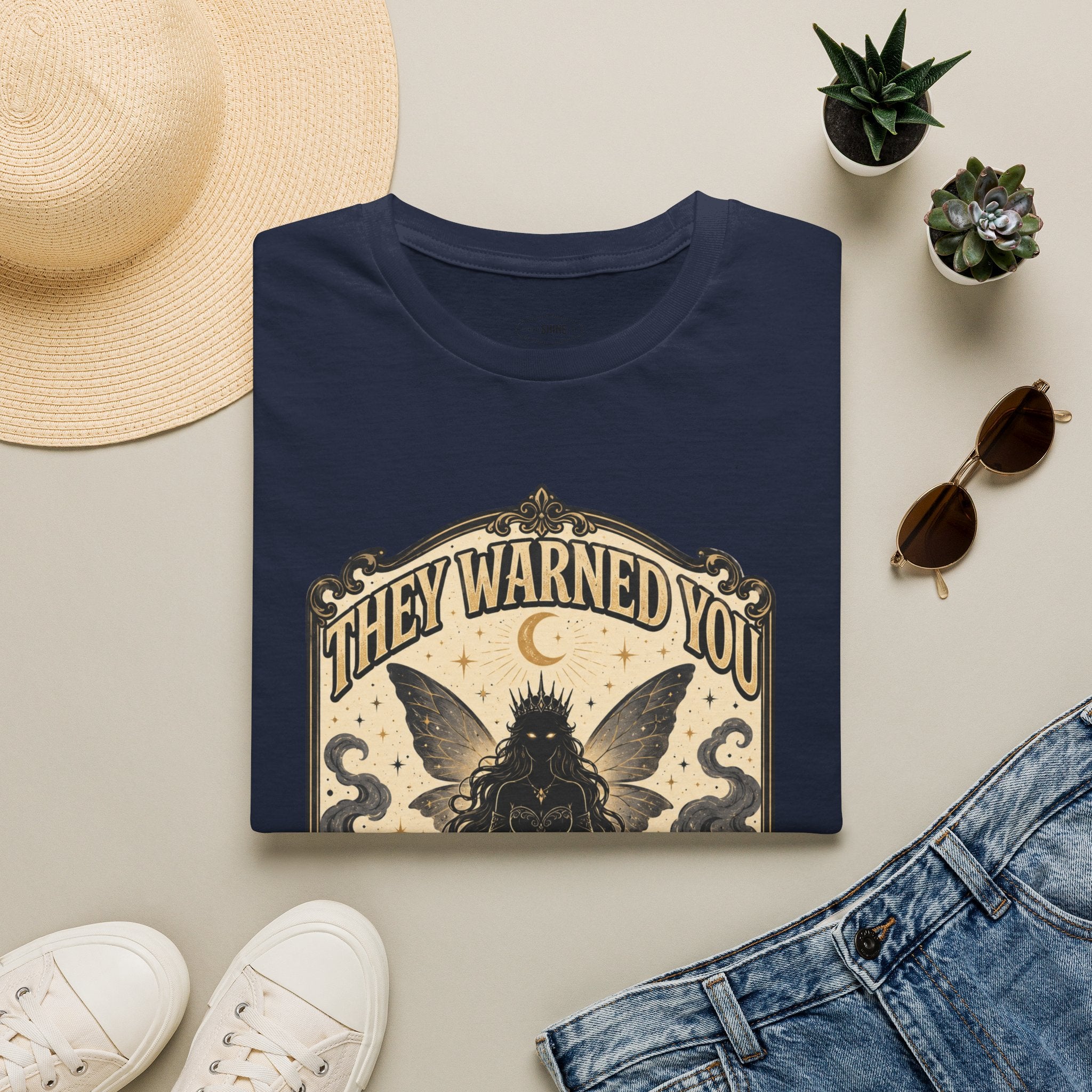 They Warned You About Me in Fairy Tales T-Shirt Vintage Design