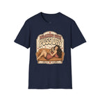 Relaxing With Puss Day T-Shirt Vintage Design