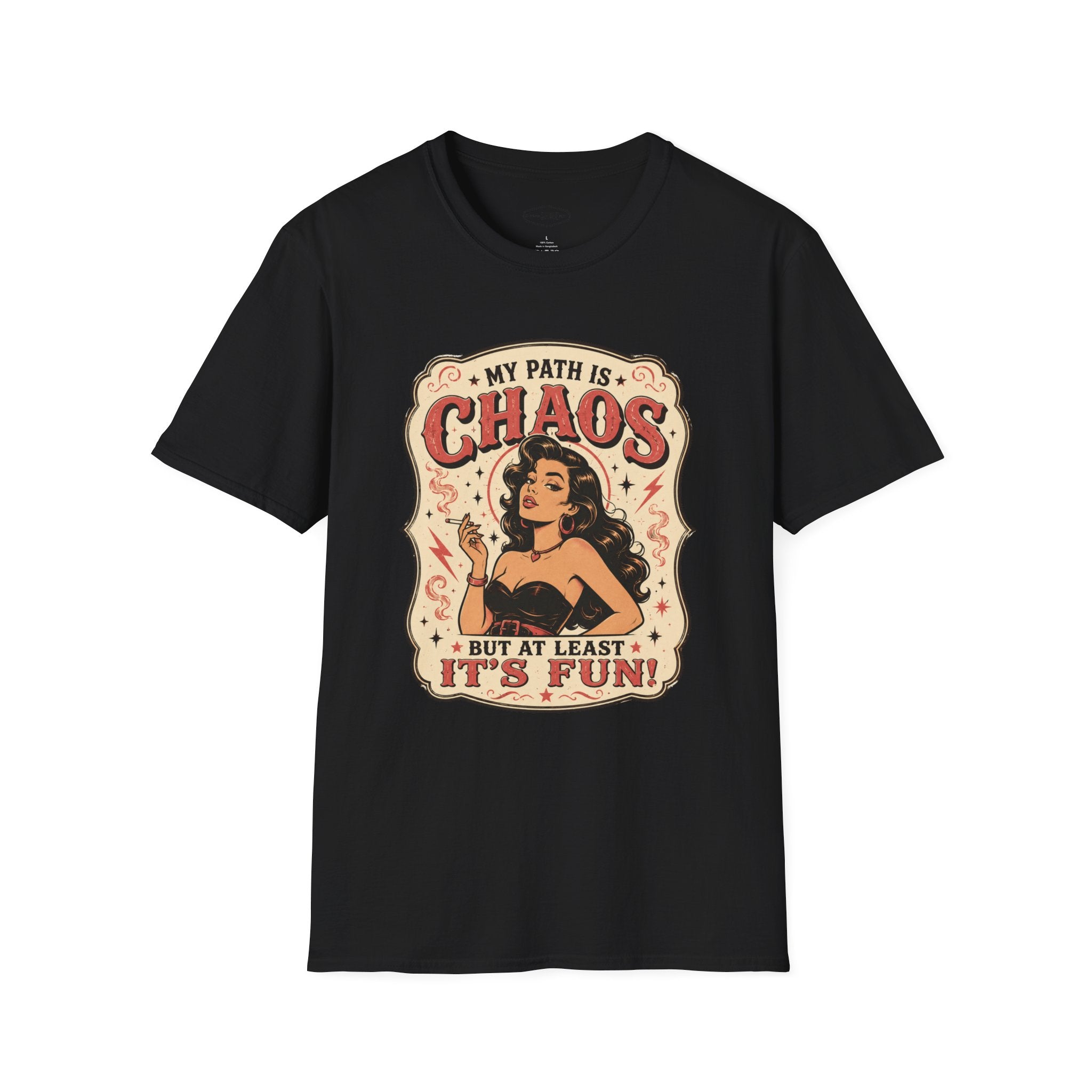My Path Is Chaos but At Least It's Fun T-Shirt Vintage Design