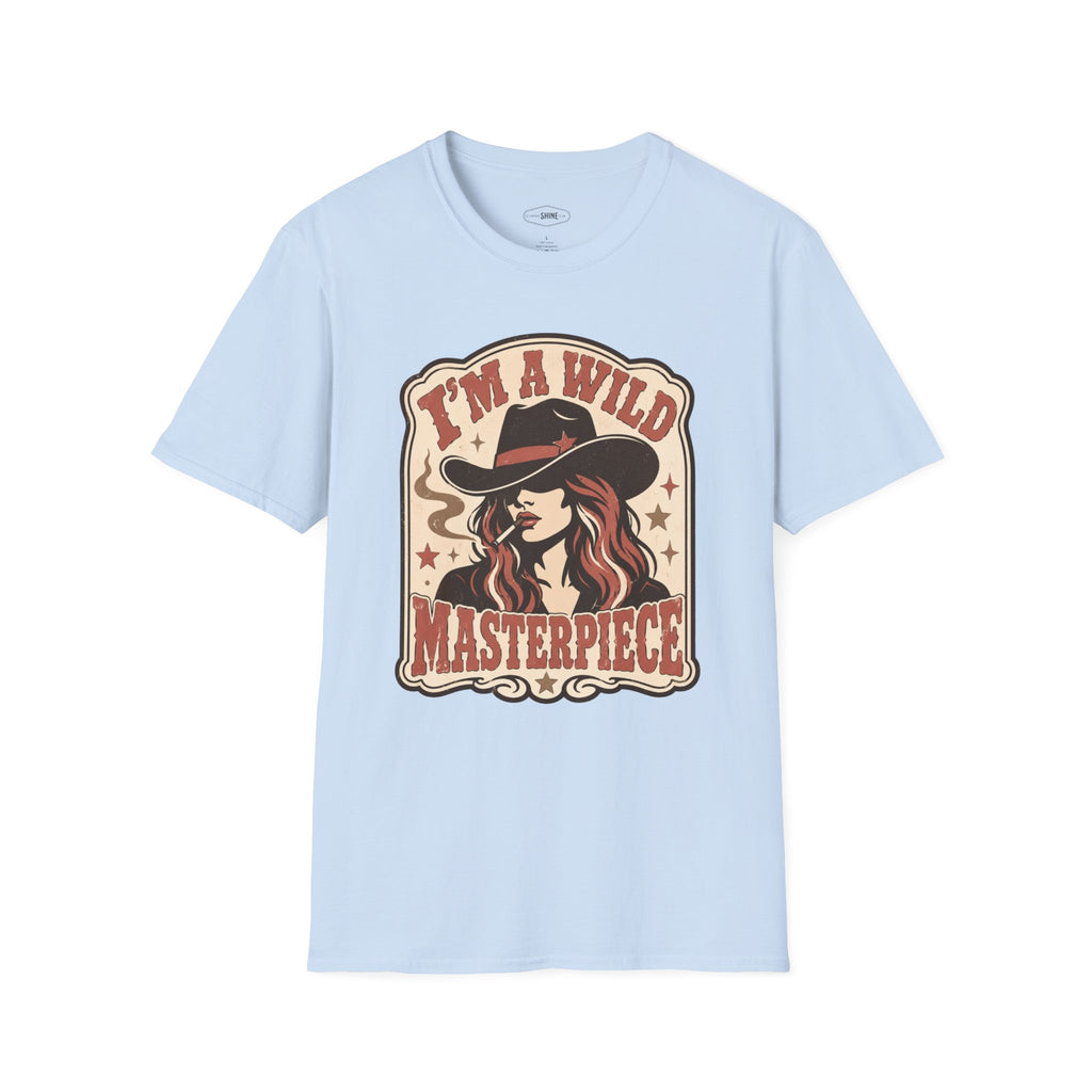 I’m a Wild Masterpiece T-Shirt Vintage Design