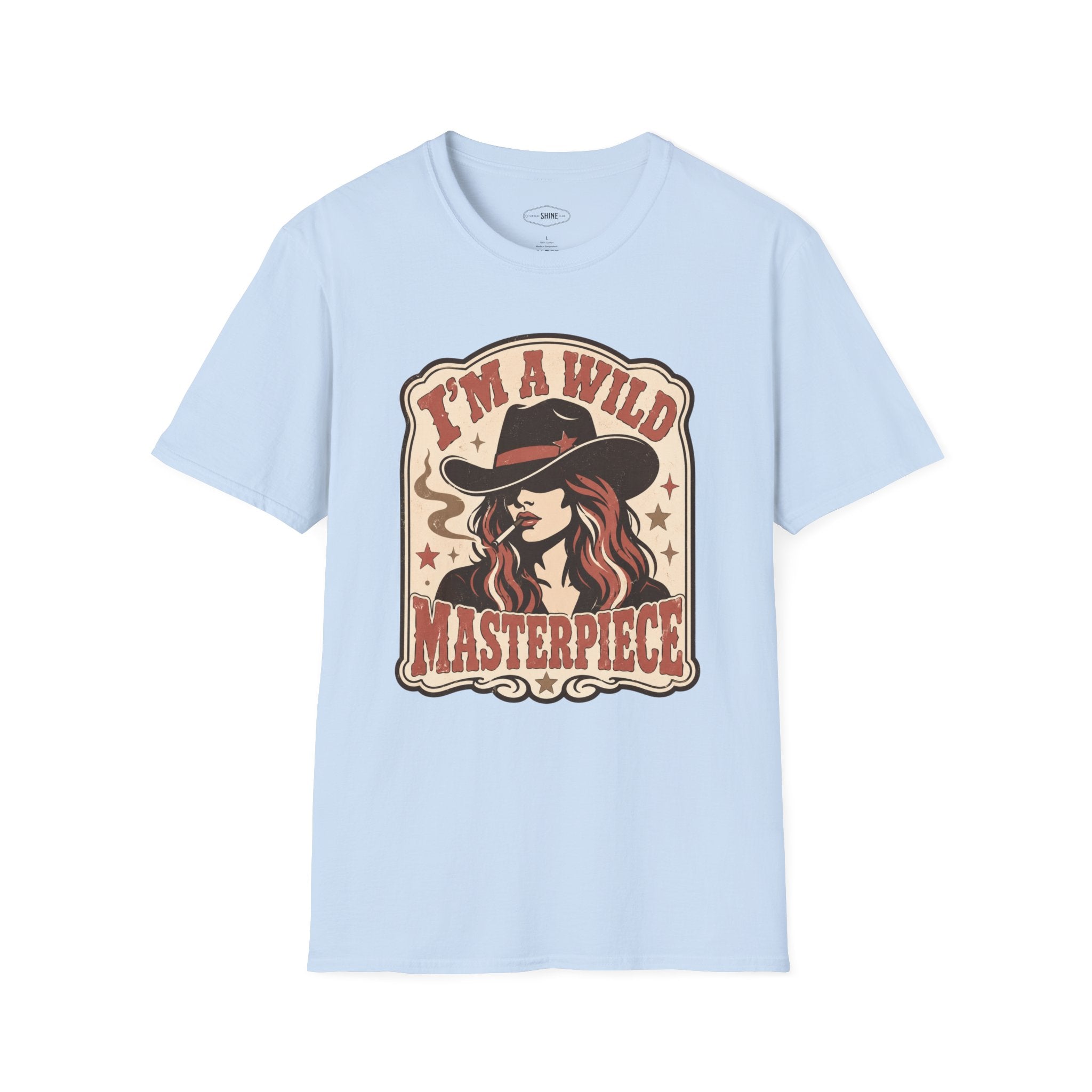 I’m a Wild Masterpiece T-Shirt Vintage Design